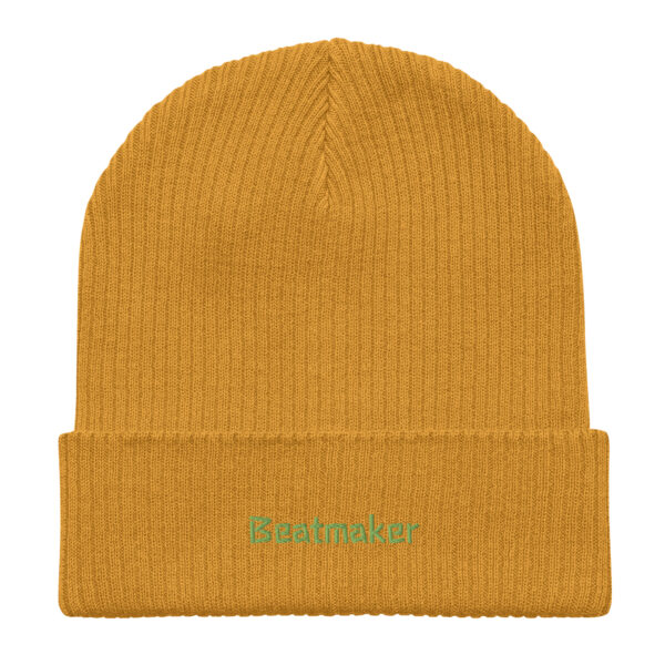 organic ribbed beanie mustard yellow front 659a05d7ae02e